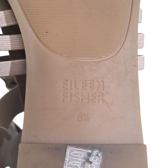Eileen Fisher Rato Sandal Khaki Size 8.5 - Picture 6 of 6